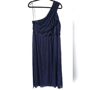 NWT NAVY GLITTER DRESS